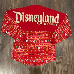 Long sleeve Christmas Disneyland set